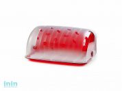 Хлебница Santi (Санти), красный полупрозрачный, BEROSSI (Изделие из пластмассы. Размер 273 х 345 х 164 мм)