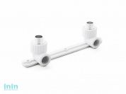 Колено ПП комб.под смеситель наружн.резьба 20х1/2" РосТурПласт