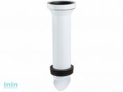 Патрубок WC 360мм, с клапаном обратного хода, NOVA