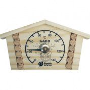 Термометр "Избушка" для бани и сауны арт.18014