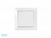 Выключатель 1 клав. (cкрытый, 10А, брызг. защ.) белый, Стиль, Bylectrica (Выключатель  С1 10-827      одноклавишный брызгозащищенный скрытой установки