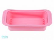 Форма для выпечки, силиконовая, прямоугольная, 25 х 13.5 х 5 см, розовая, PERFECTO LINEA