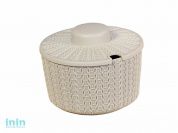 Сахарница ВЯЗАНИЕ 0,45л (белый) (IDEA)