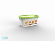 Контейнер Good day, 0,5 л, салатный, BEROSSI (Изделие из пластмассы.   Размер 160 х 101 х 77 мм)
