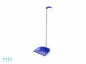 Совок пласт. Clean Lux, лазурно-синий, BEROSSI (Изделие из пластмассы. Размер 317 х 264 х 757 мм)