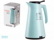 Кофейник (кофе пот) вакуумный, 1 л, Modern, бирюзовый, PERFECTO LINEA (Кувшин-термос в индивидуальной упаковке)