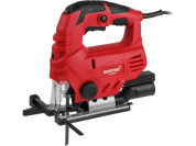 Лобзик электрический WORTEX LX JS 8008 E в кор. 800 Вт, 500-3350 ход/мин, пропил до 80 мм, алюм.под. (маятник.ход, сдув опилок, рег.об., бзп патрон, алюминиевая литая подошва)