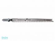 Пилка лобз. по дереву T234X (5 шт.) BOSCH (пропил с толстой и тонкой стенкой, быстрый рез в материале любой толщины)