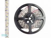 Лента светодиодная PLS-2835 (9.6 Вт/м, 960 Лм/м, 6500К, IP20, 12В (5 м в уп.) JAZZWAY (120 диод/м, холодный белый свет, 8 мм)