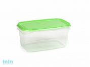 Контейнер Venecia, 0,5л, киви, BEROSSI (Изделие из пластмассы. Литраж 0.5 л.   Размер 160 х 101 х 77 мм)