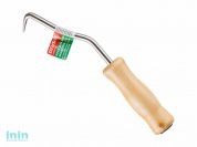 Крюк для вязки арматуры 210мм ВОЛАТ (деревянная рукоятка)