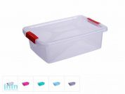 Ящик для хранения 21,5х31х9,5 cм, 4 л, DRINA (цвета в ассортименте, подходит для хранения пищевых продуктов)