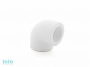 Колено ПП 40х90 белый РосТурПласт (Угольник 40х90)