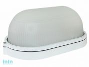 Светильник НПБ1201 белый, овал 100Вт IP54 TDM