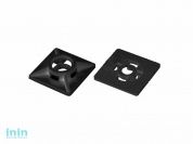 Площадка для хомута-стяжки 19х19 мм черная (100 шт в пласт. конт.) STARFIX