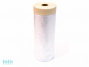 Пленка защитная с бумажной клейкой лентой 140смх33м COLOR EXPERT (для внутренних работ, укрывная)