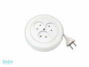 Удлинитель на катушке 5м (3 роз., 1.5кВт, б/з, ПВС 2х0,75) Bylectrica (Удлинитель на катушке трехместный 6А Гарантийный срок:24 месяца)