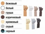 Уголок мебельный пласт. светло-серый STARFIX