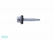 Саморез кровельный 5.5х102 мм цинк, шайба с прокл., PT3 (1300 шт в коробе) STARFIX (по металлу)