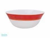 Салатник стеклокерамический, 205 мм, круглый, серия AMEERAH RED (Амира рэд), DIVA LA OPALA (Sovrana Collection)