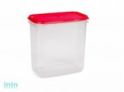 Контейнер Venecia, 1,5л, сангрия, BEROSSI (Изделие из пластмассы. Литраж 1.5 л  . Размер 160 х 101 х 163 мм)