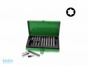 Набор бит 15пр. в металл.боксе TOPTUL