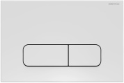 BURKE клавиша смыва тип 02 белая/белая