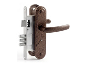 Замок врезной Омега ЗВ9.1-02 (серебро)