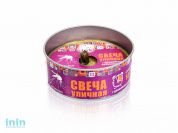 Свеча уличная от комаров в жестяной банке, цитронелла,  HELP