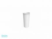 Ваза для цветов Sinty (Синти), снежно-белый, BEROSSI (Изделие из пластмассы, размер: 120х120х240 мм)