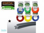 Леска ф 2.4 мм х 15 м "звездочка" STARTUL GARDEN