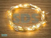 Гирлянда "Роса", 2 м, 20 диодов, теплый белый (Применяется для эксплуатации на улице.) (NEON-NIGHT)