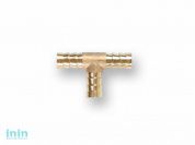 Соединение елочка 10 мм Т-образное (латунь) ECO