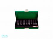 Набор головок ударн. 3/8" 8-19 мм 6 гр. 8пр. TOPTUL (GDAD0808)