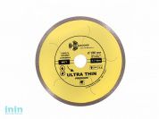 Алмазный круг 180х25,4мм по керамике сплошн.ультратонкий Hot Press (1.7мм) (TRIO-DIAMOND)