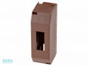 Бокс пласт. 2 модуля наружный Бук IP20 ЮПИТЕР