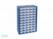 Модуль для хранения металлический (стальная рама, пластм. ящики) 50/0/0 (305x145x462 мм) (TAYG)