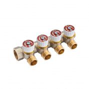 Коллектор для водоснабжения ICMA, 4 вых.