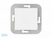 Выключатель 1 клав. (cкрытый, 10А) белый, Уют, Bylectrica (Выключатель  С1 10-550 Гарантийный срок:24 месяца)