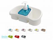 Подставка для губки с диспенсером Tesa (Теса), 0,25 л, DRINA (цвета в ассортименте)