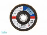 Круг лепестковый 125х22.2 мм K60 плоский STANDARD FOR METAL BOSCH