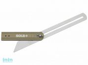 Угольник складной 250мм алюм. рукоятка (градусная шкала) VSTG 250 (SOLA)