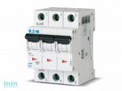 Автоматич. выключатель Eaton PL4 3P 16А, тип C, 4.5кА, 3M (АВТ. ВЫКЛ. PL4 3P 16А, ТИП C, 4.5КА, 3M)