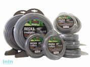 Леска ф 2.7 мм х 15 м квадратн. сеч. ALULON STARTUL GARDEN