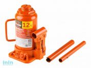 Домкрат гидравлический 12т бутылочный STARTUL AUTO (ST8011-12) (h min 210мм, h max 395мм)