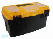 Ящик для инструмента пластмассовый ТИТАН 53х27,5х29см (21") (с секциями) (IDEA)