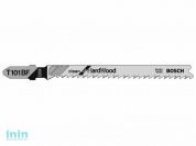 Пилка лобз. по дереву/ламинату T101BF (1 шт.) BOSCH (пропил прямой, тонкий, для точного реза, в т.ч. в твердой древисине)