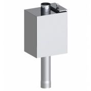 Бак 55л на трубе прямоугольный Везувий