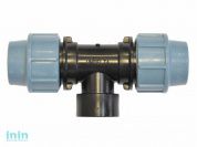 Тройник вн. 25х3/4" Unidelta (Фитинги: Обеспечивают отличную герметичность, при создании распределительных систем под давлением.)