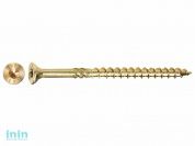 Шуруп конструкционный 8.0х80 по дереву, потай, TORX (50 шт в карт. уп.) (STARFIX)